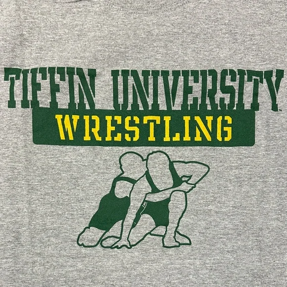 Champion Gray Tiffin University Wrestling Tee - Picture 4 of 6